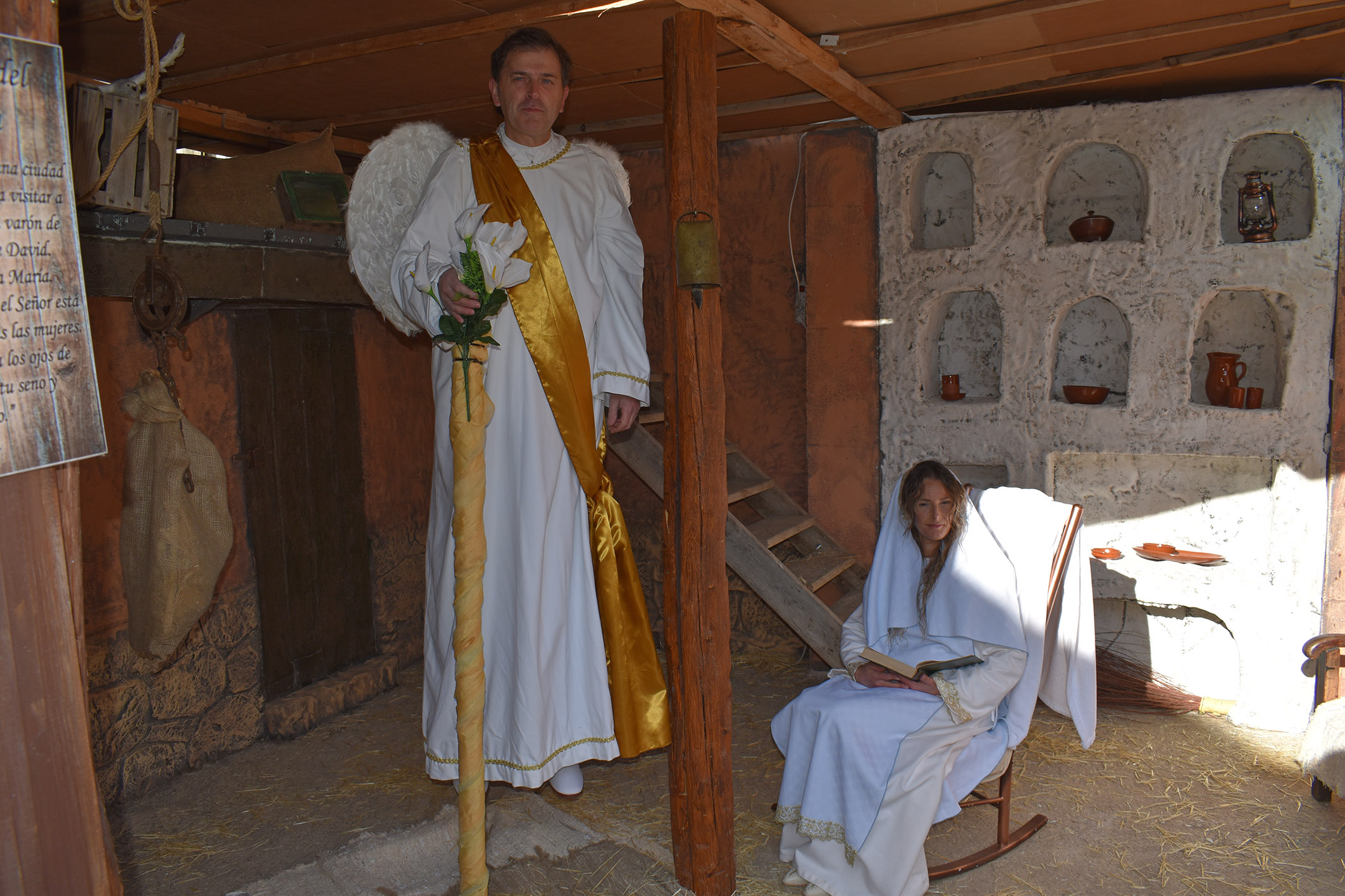 La Navidad ya se vive un año más en carne y hueso con el Belén Viviente Artesano de La Florida14