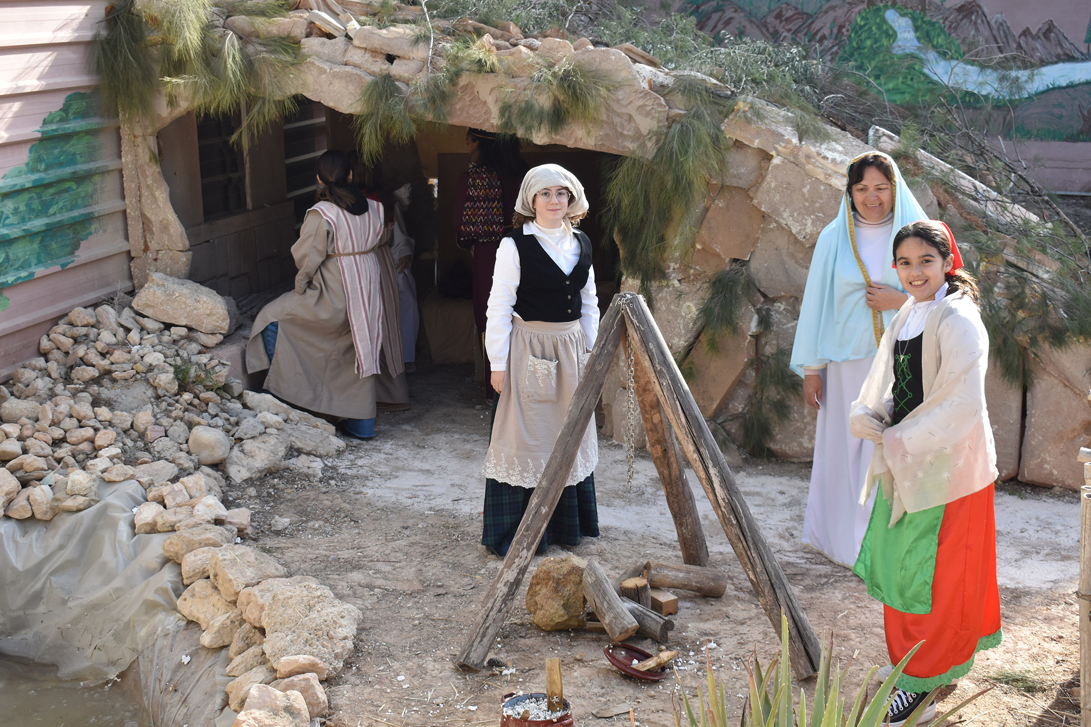 La Navidad ya se vive un año más en carne y hueso con el Belén Viviente Artesano de La Florida21