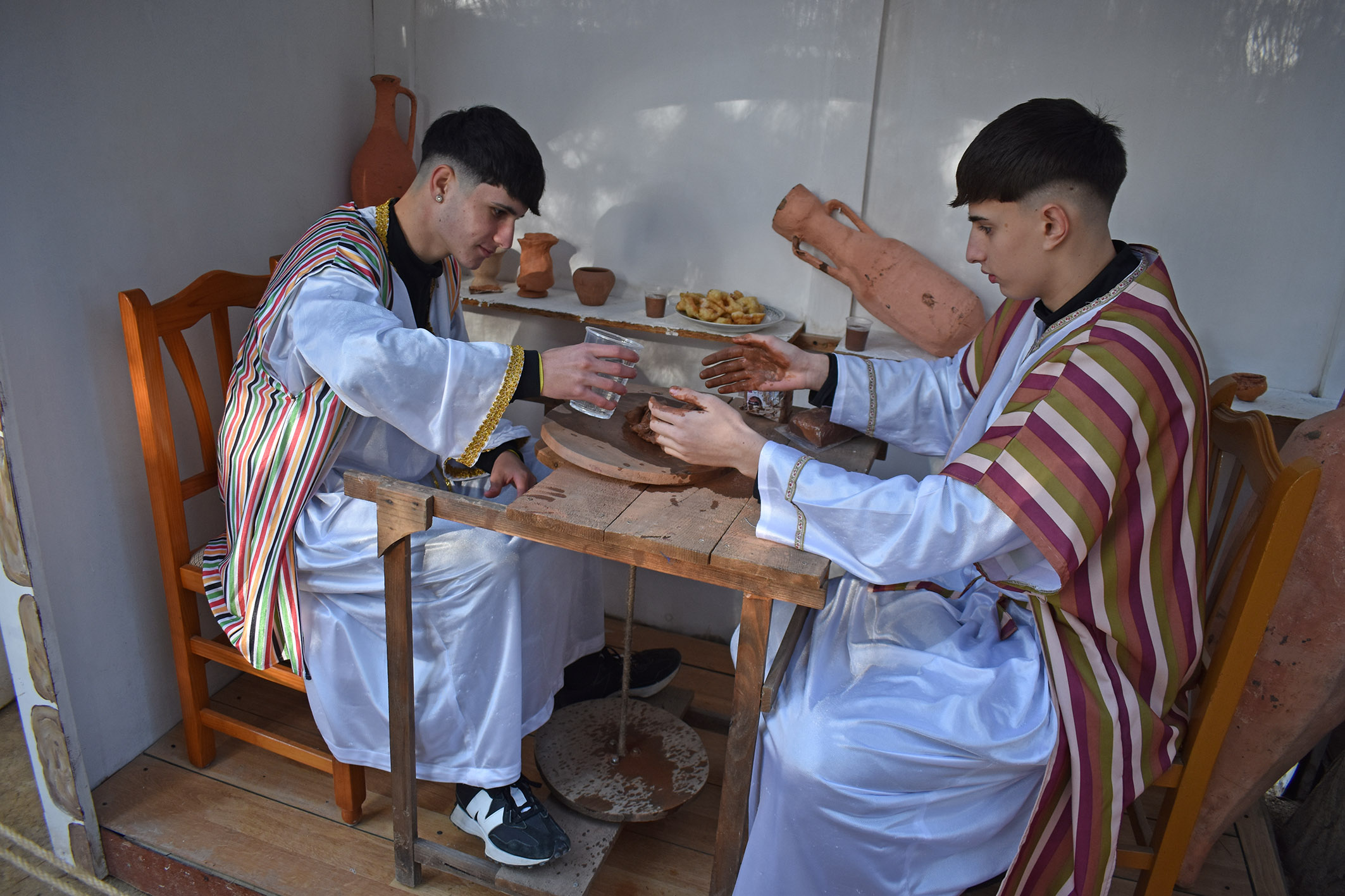 La Navidad ya se vive un año más en carne y hueso con el Belén Viviente Artesano de La Florida3