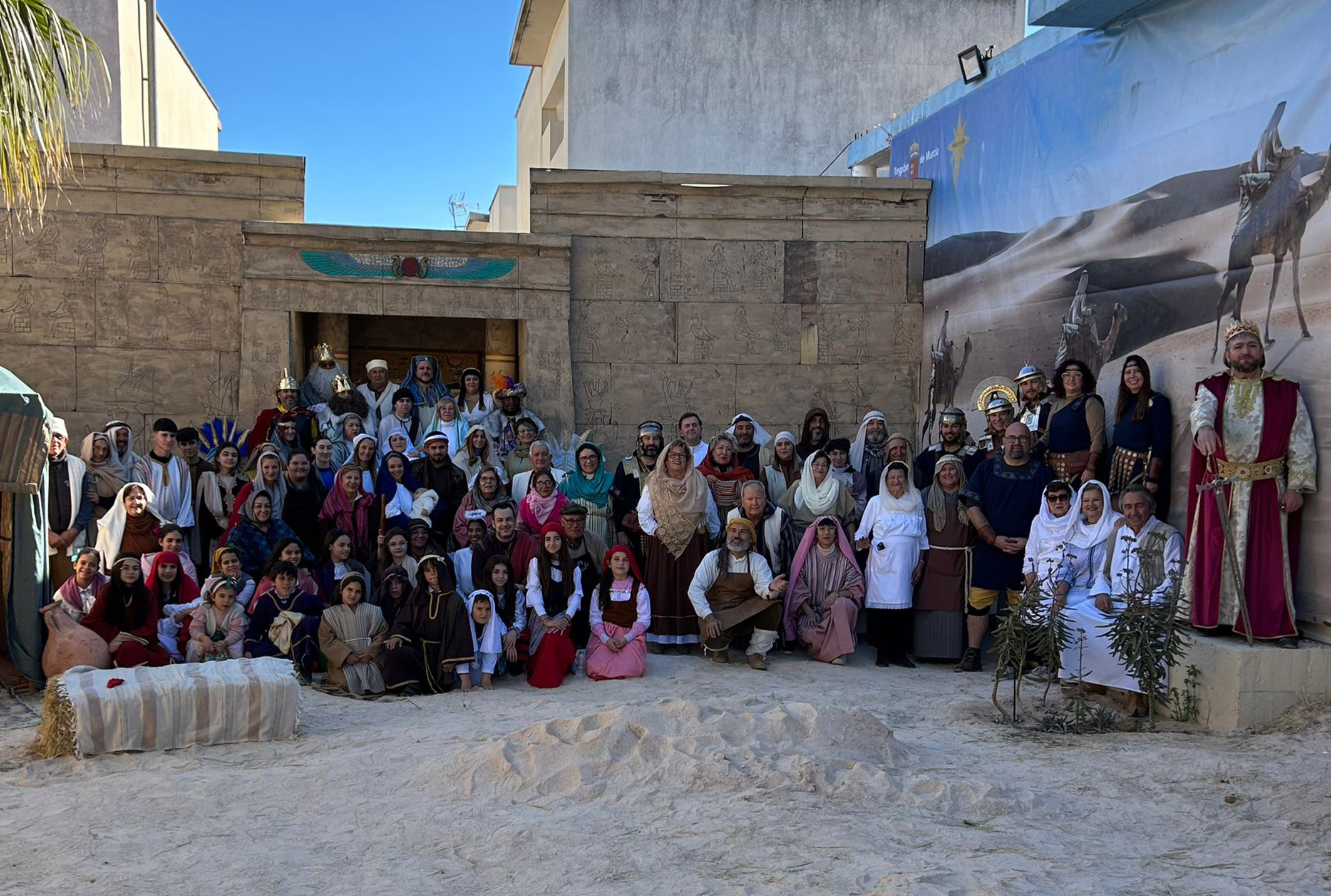 Unas 15.000 personas visitan la sexta edición del Belén Viviente Artesano de La Florida10