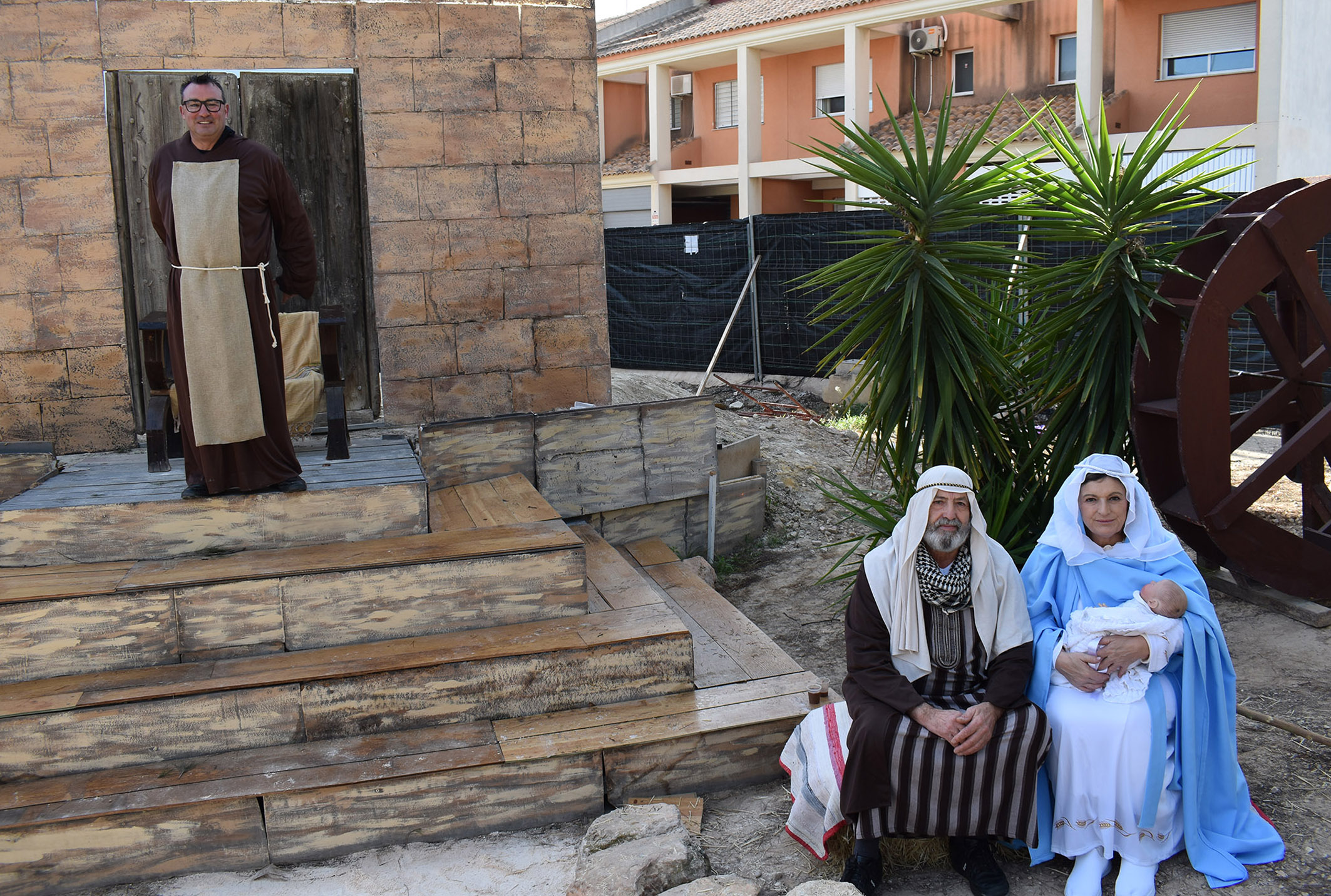 Unas 15.000 personas visitan la sexta edición del Belén Viviente Artesano de La Florida4